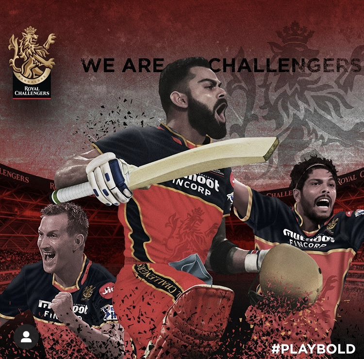 Royal Challengers Bangalore - #playbold