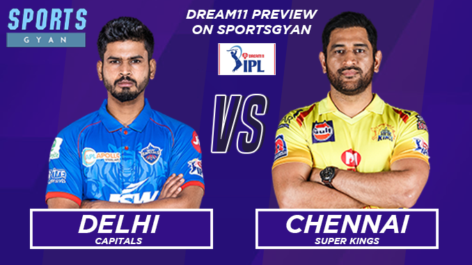 DC VS CSK DREAM TEAM CRICKET MATCH AND PREVIEW