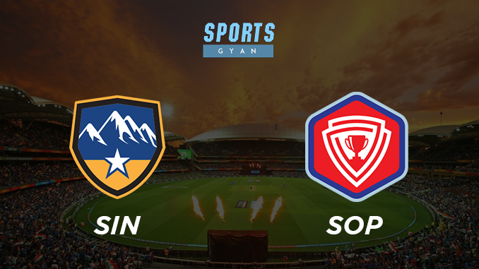 SIN VS SOP DREAM TEAM CRICKET MATCH AND PREVIEW