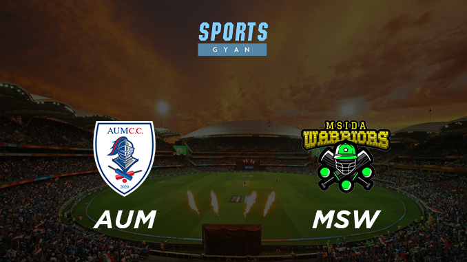 AUM VS MSW DREAM TEAM CRIKCET MATCH AND PREVIEW