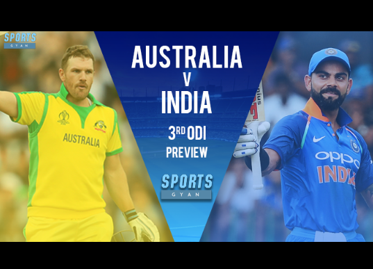 IND VS AUS 3rd ODI DREAM TEAM CRICKET MATCH AND PREVIEW