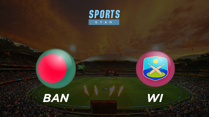 BAN VS WI 2nd ODI DREAM TEAM CRIKCET MATCH AND PREVIEW- Bangladesh will win the match?