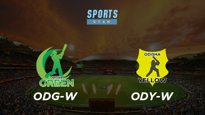 ODG-W VS ODY-W DREAM TEAM CRICKET MATCH AND PREVIEW- Green will Beat Yellow In this match?