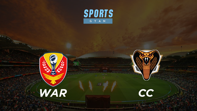 WAR VS CC DREAM TEAM CRICKET MATCH AND PREVIEW- Warriors will win the match