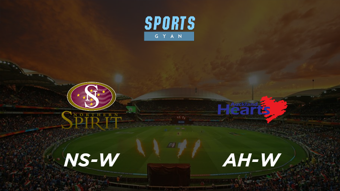 NS-W VS AH-W DREAM TEAM CRICKET MATCH AND PREVIEW- Northern Spirit can win the match