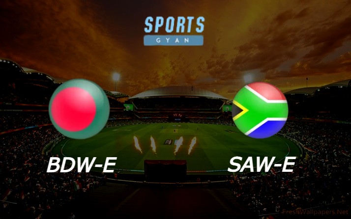 BANGLADESH WOMEN EMERGING VERSUS SOUTH AFRICA WOMEN EMERGING (BDW-E VS SAW-E): MATCH DETAILS AND DREAM11 TEAMS