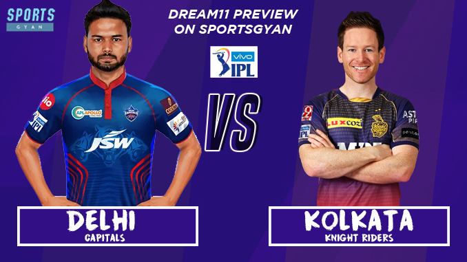 DC VS KKR DREAM11 PREDICTION | Delhi capitals versus Kolkata Knight Riders IPL 2021