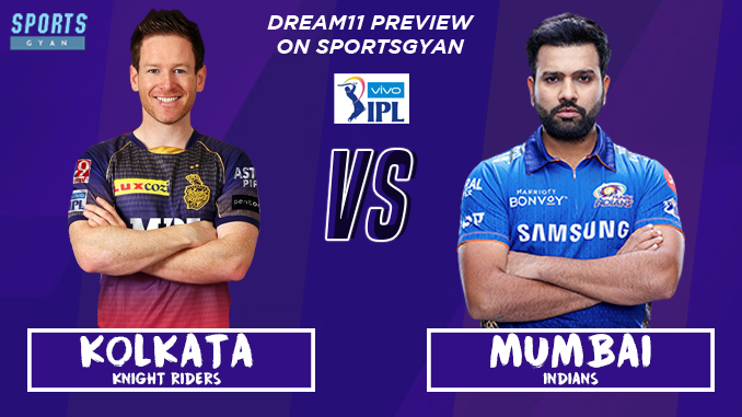 KKR VS MI Vivo IPL 2021