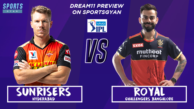 SRH VS RCB - PREDICTIONS AND DETAILS