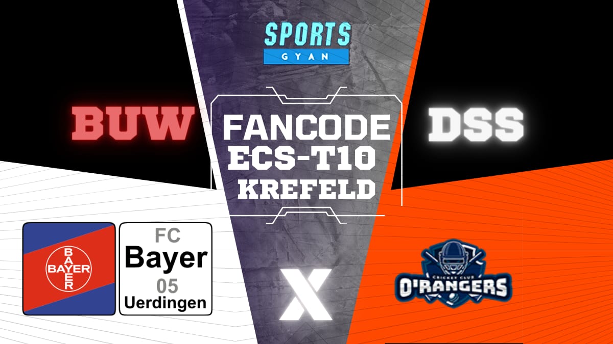 BUW vs DSS Dream11 Prediction, Fantasy Cricket Tips, Playing XI, Pitch Report, Dream11 Team, Injury Update – FanCode ECS T10 Krefeld