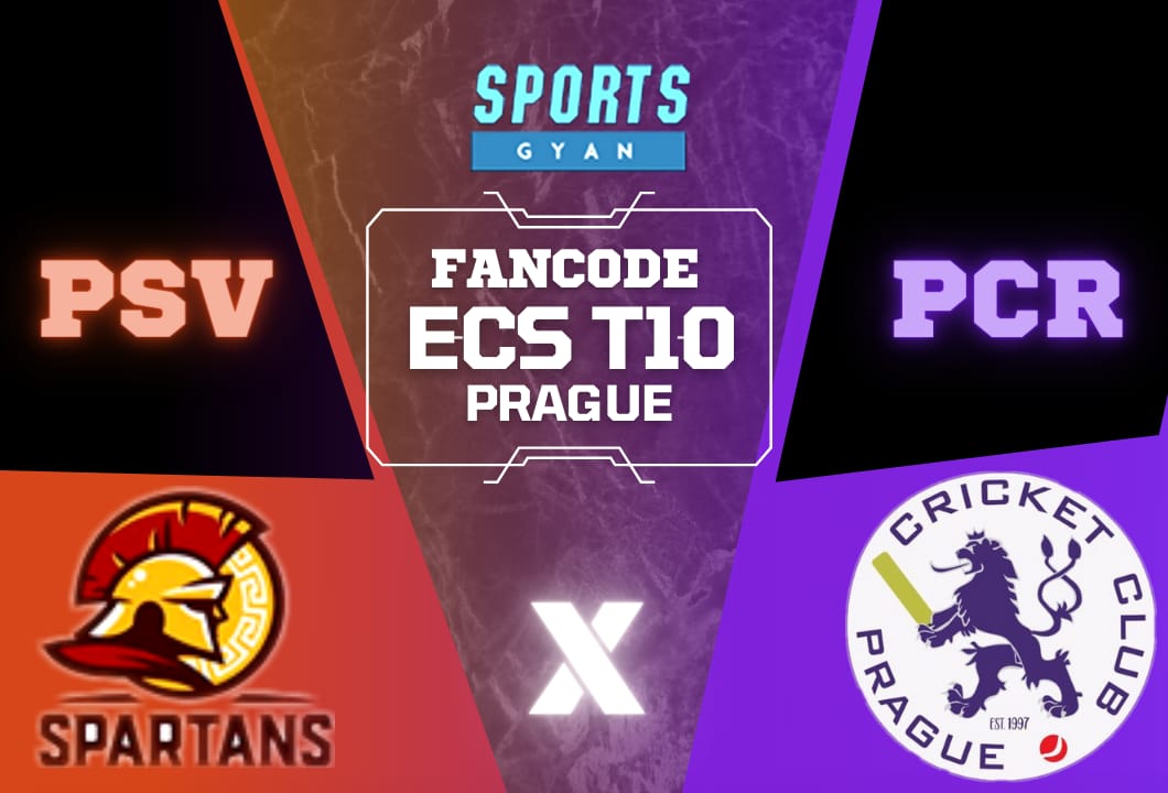 PSV VS PCR DREAM11 PREDICTION | PRAGUE SPARTANS VANGUARDS VS PRAGUE CC ROOKS ECS T10 PRAGUE