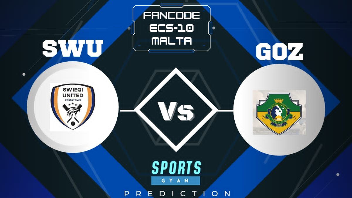 SWU VS GOZ ECS T10 MALTA EXPECTED WINNER, FANTASY PLAYING XI, AND MATCH PREDICTIONS