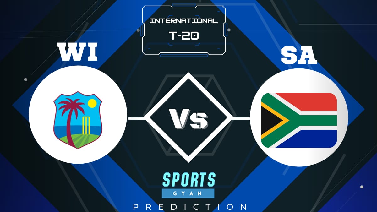 WI vs SA Dream11, Prediction, Fantasy Cricket Tips, Playing XI, Pitch Report, Dream11 Team, and Injury Update – South Africa tour of West Indies