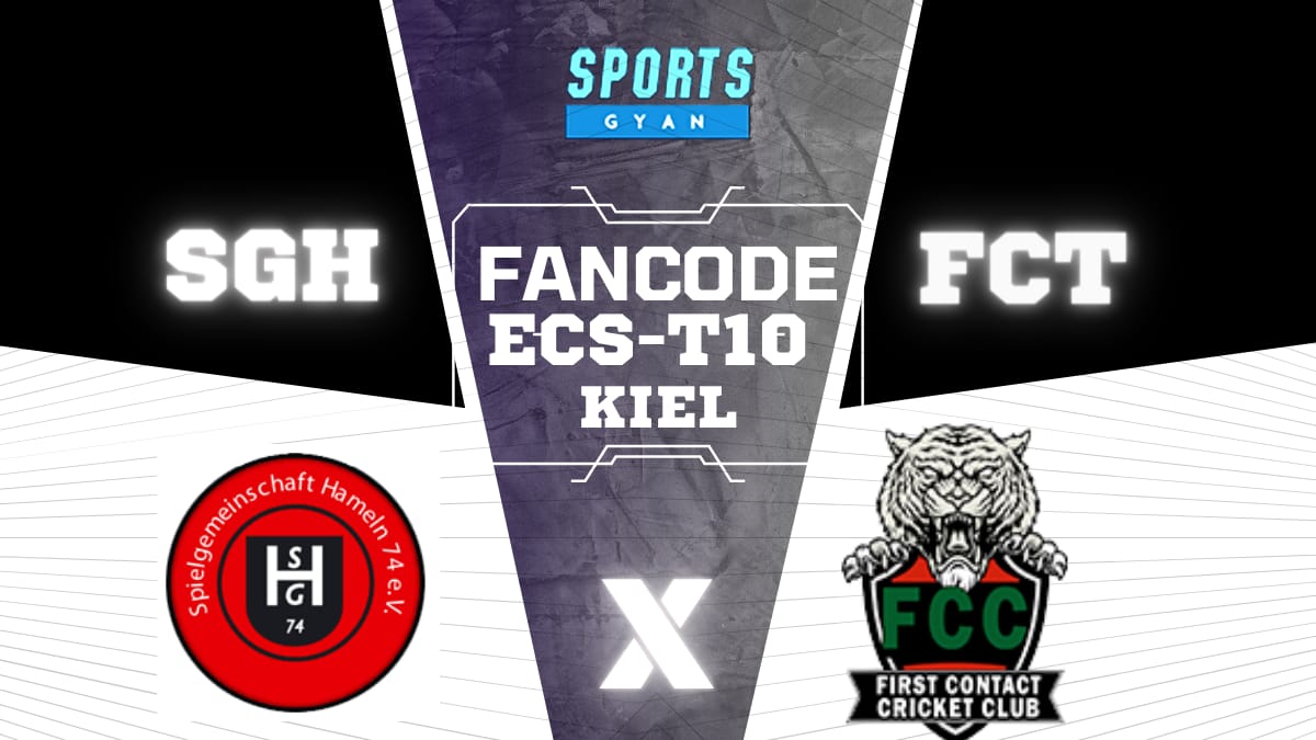 SGH vs FCT Dream11, Prediction, Fantasy Cricket Tips, Playing XI, Pitch Report, Dream11 Team, Injury Update – FanCode ECS T10 Kiel