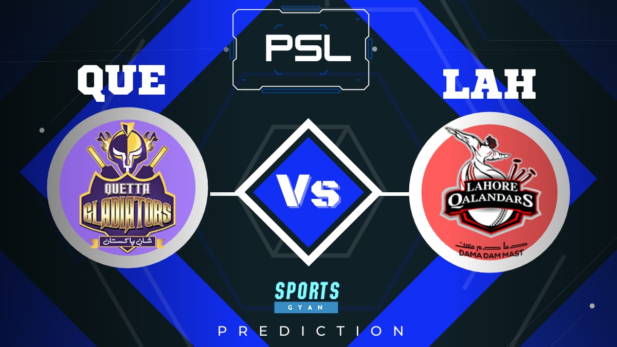 QUE vs LAH Dream11, Prediction, Fantasy Cricket Tips, Playing XI, Pitch Report, Dream11 Team and Injury Update – Pakistan Super League 2021