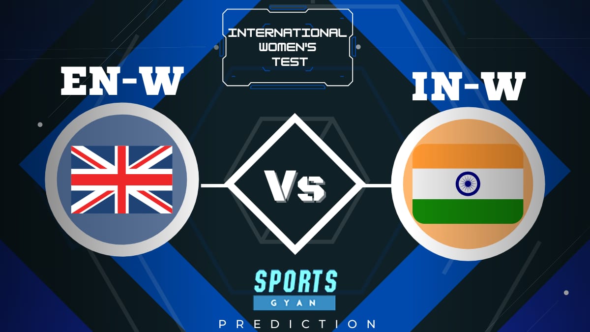 EN-W vs IN-W Dream11, Prediction, Fantasy Cricket Tips, Playing XI, Pitch Report, Dream11 Team, and Injury Update – India Women's Tour of England