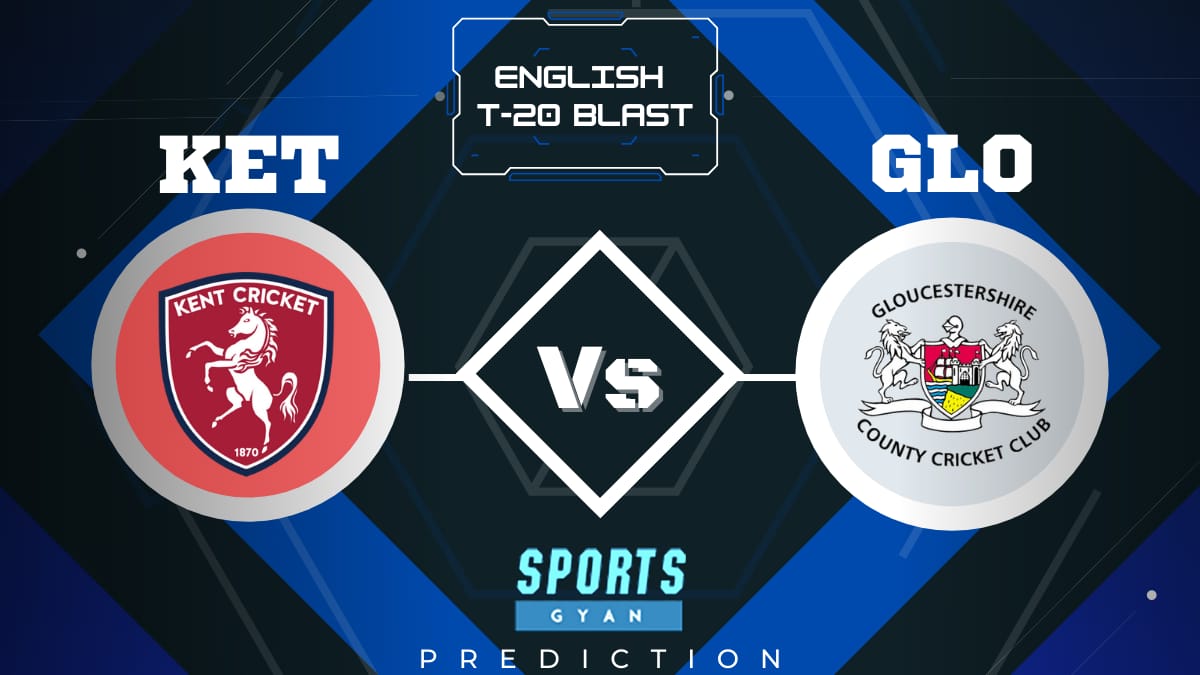 GLO vs KET Dream11, Prediction, Fantasy Cricket Tips, Playing XI, Pitch Report, Dream11 Team, Injury Update – Vitality T20 Blast 2021