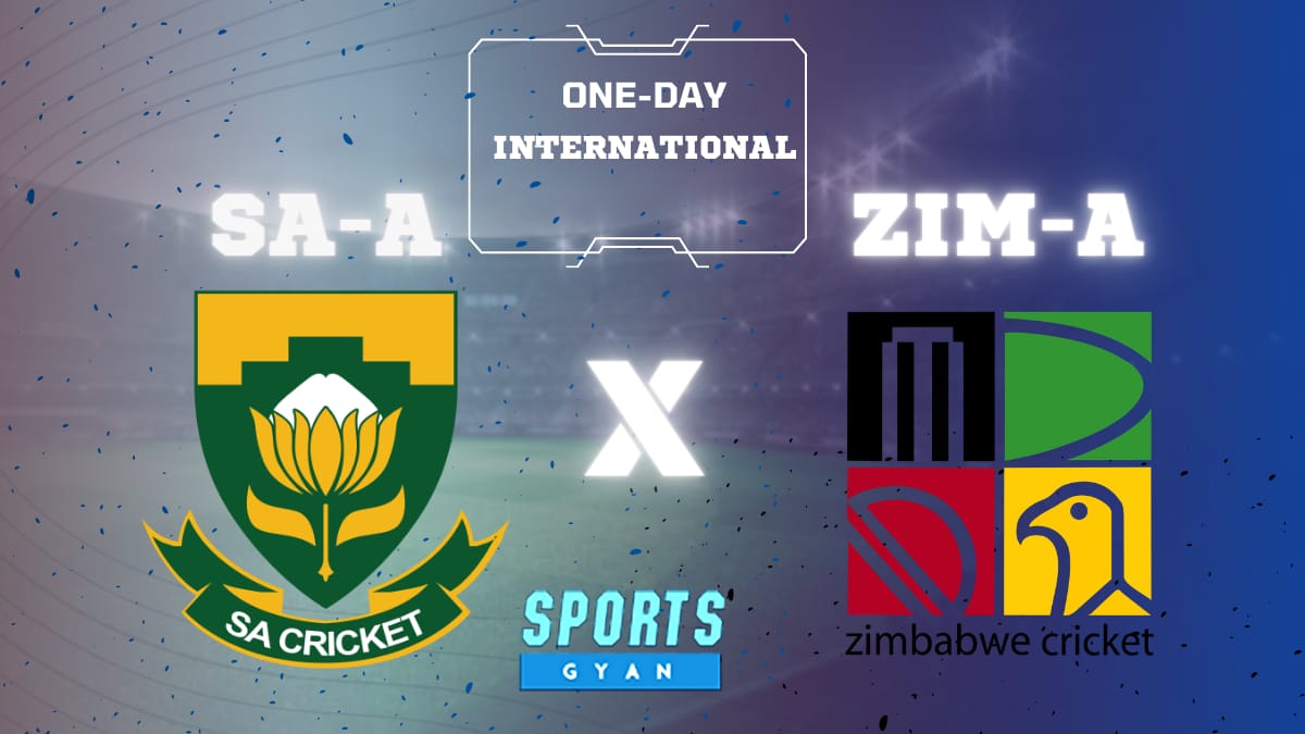 ZIN- A SA-A After being blasted in the first two matches, Zimbabwe–A won the third match of the series by 22 runs (D/L method) to keep the series alive.