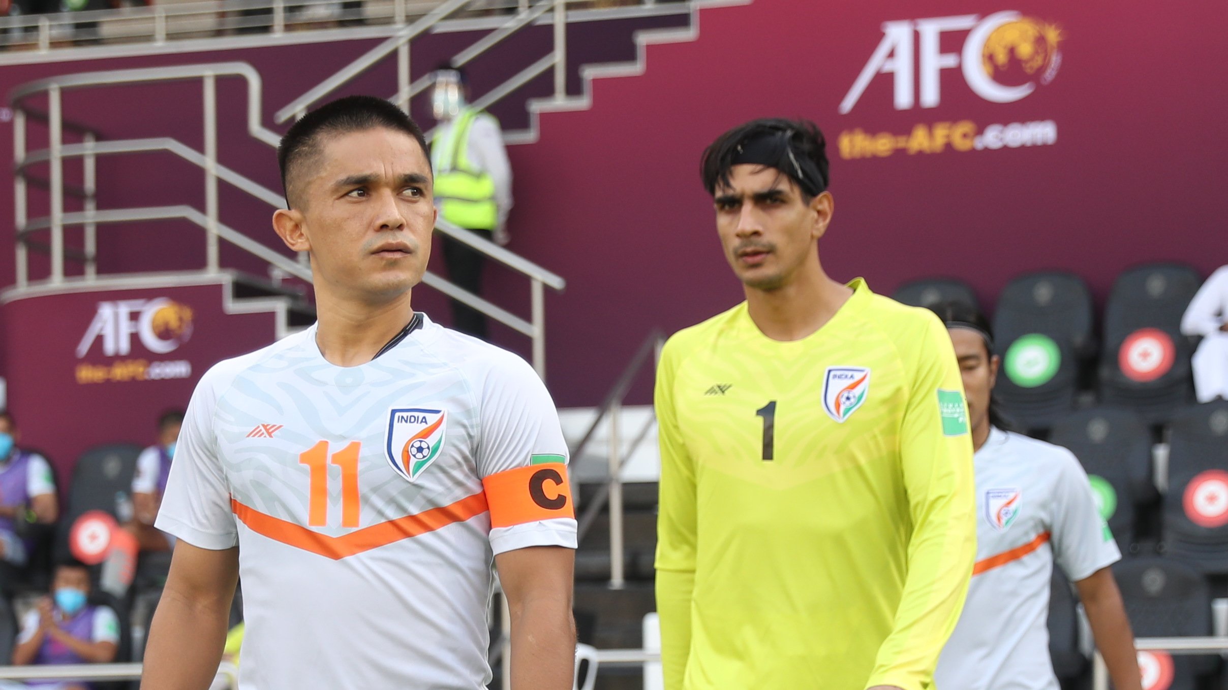 Indian skipper Chhetri leads India 2-0 victory against Bangladesh.