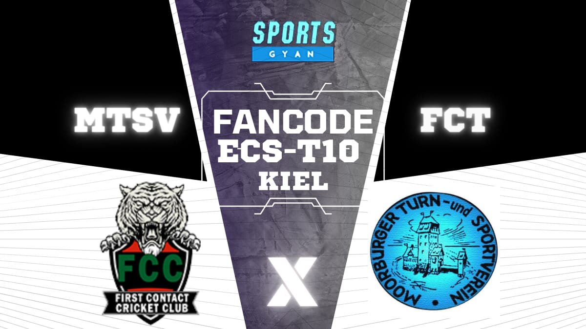 MTSV vs FCT Dream11, Prediction, Fantasy Cricket Tips, Playing XI, Pitch Report, Dream11 Team, Injury Update – FanCode ECS T10 Kiel