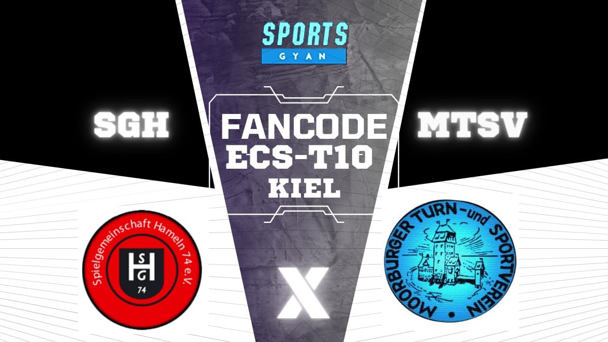 SGH vs MTSV Dream11, Prediction, Fantasy Cricket Tips, Playing XI, Pitch Report, Dream11 Team, Injury Update – FanCode ECS T10 Kiel