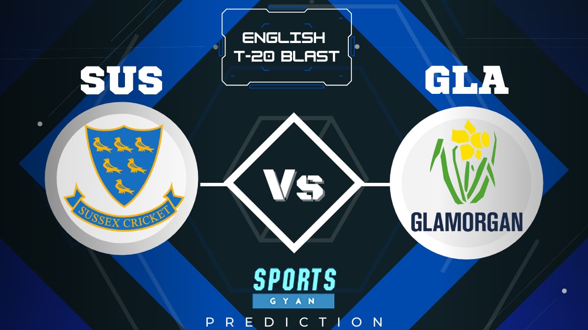 GLA VS SUS ENGLISH T20 BLAST, EXPECTED WINNER, FANTASY PLAYING XI, AND MATCH PREDICTIONS