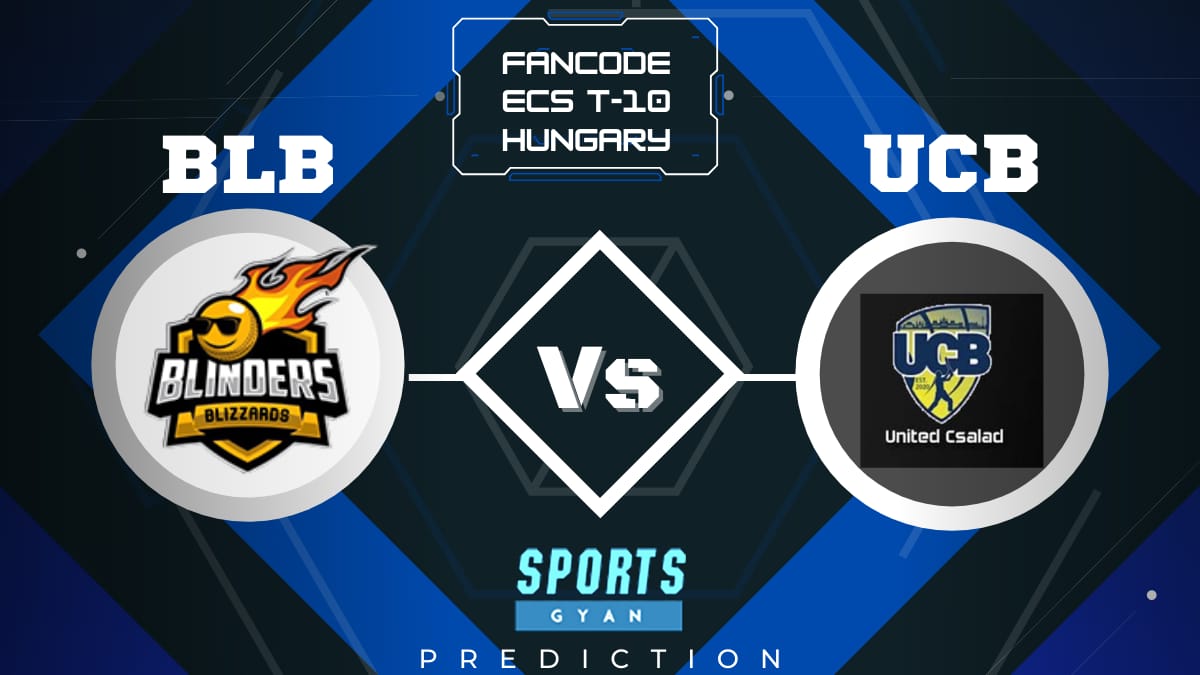 UCB vs BLB Dream11, Prediction, Fantasy Cricket Tips, Playing XI, Pitch Report, Dream11 Team, Injury Update – ECS T10 Hungary 2021