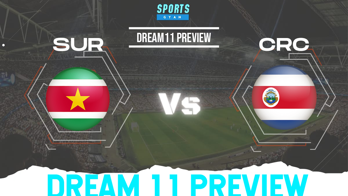 SUR vs CRC Dream11 Team Preview and Lineups!