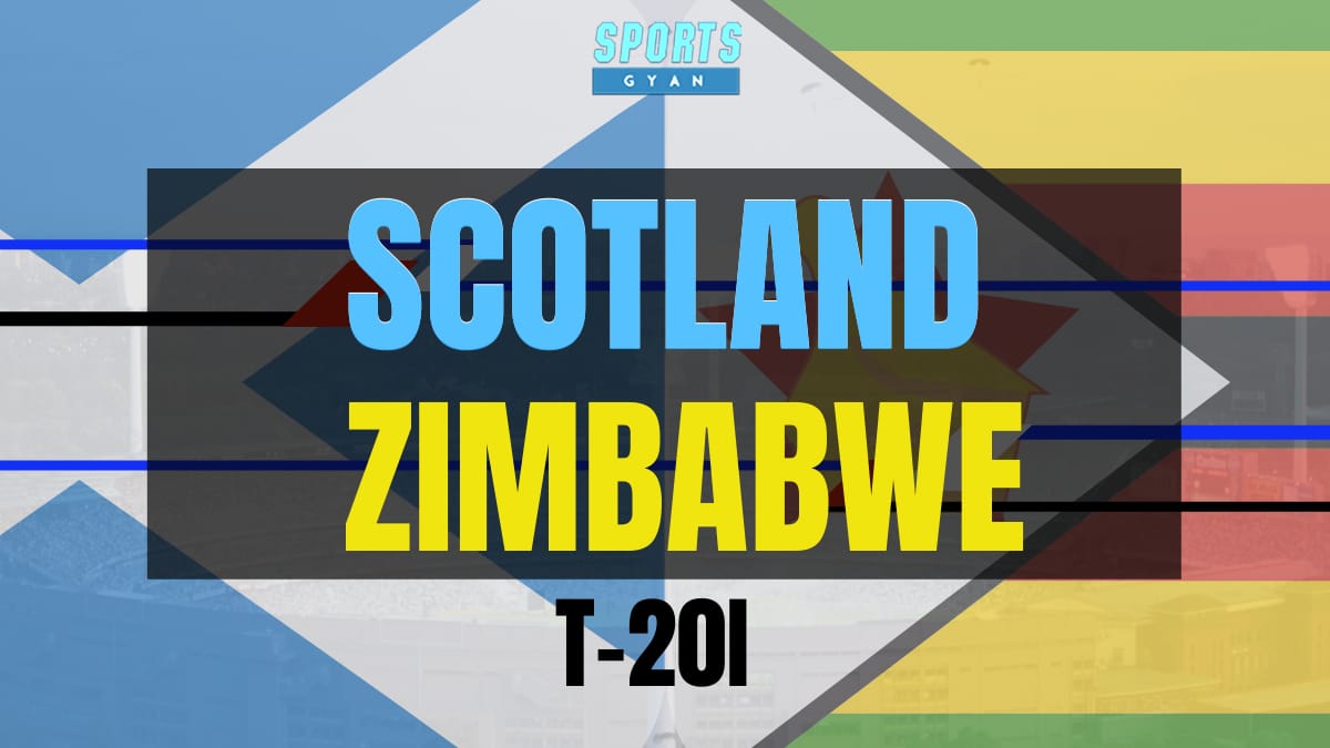 SCO vs ZIM Dream11 Prediction: Fantasy Cricket Tips, Today’s Playing 11, Pitch Report and Injury Report