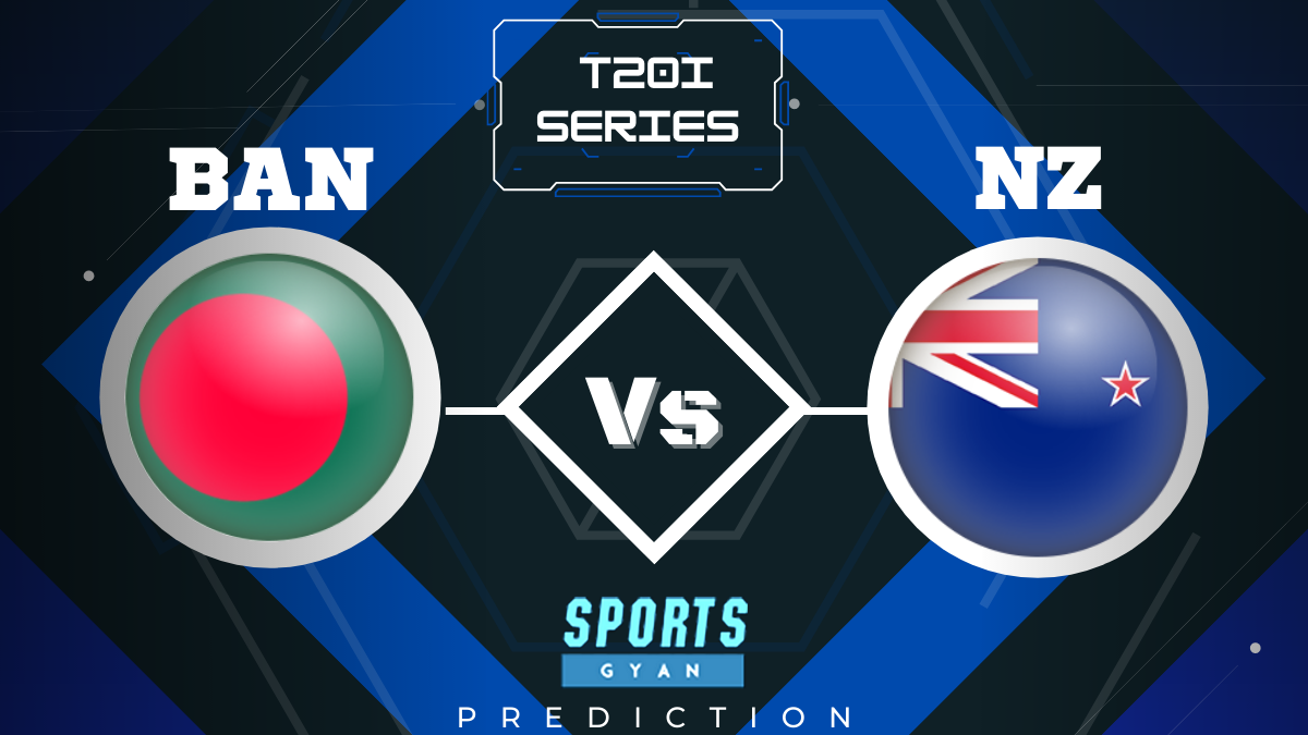 BAN vs NZ Dream 11 prediction, Player stats, Playing 11, Pitch report, Dream11 team, and Injury Update