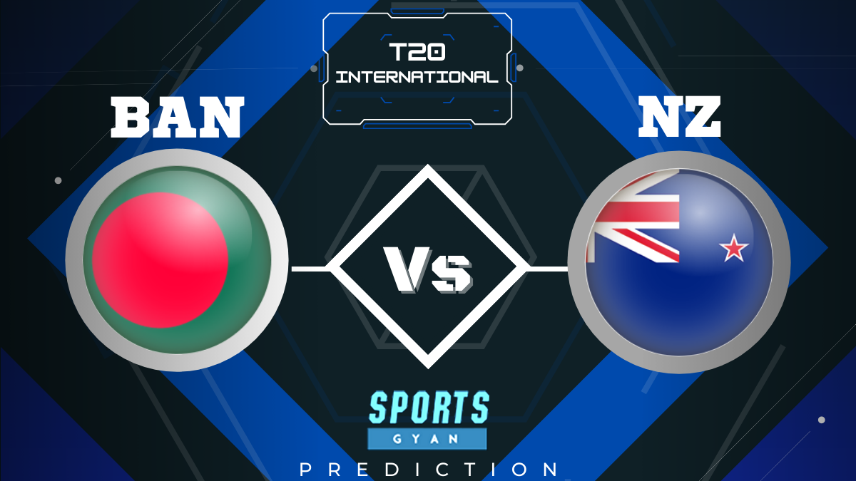 BAN vs NZ Dream 11 prediction, Player stats, Playing 11, Pitch report, Dream11 team, and Injury Update