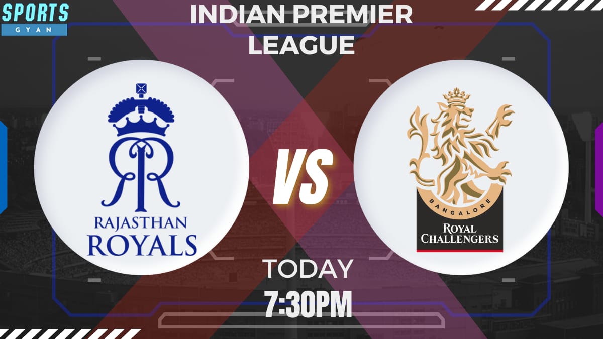 RR VS RCB Dream11 prediction, Player stats, Playing 11, Pitch report, Dream11 team, and Injury Update