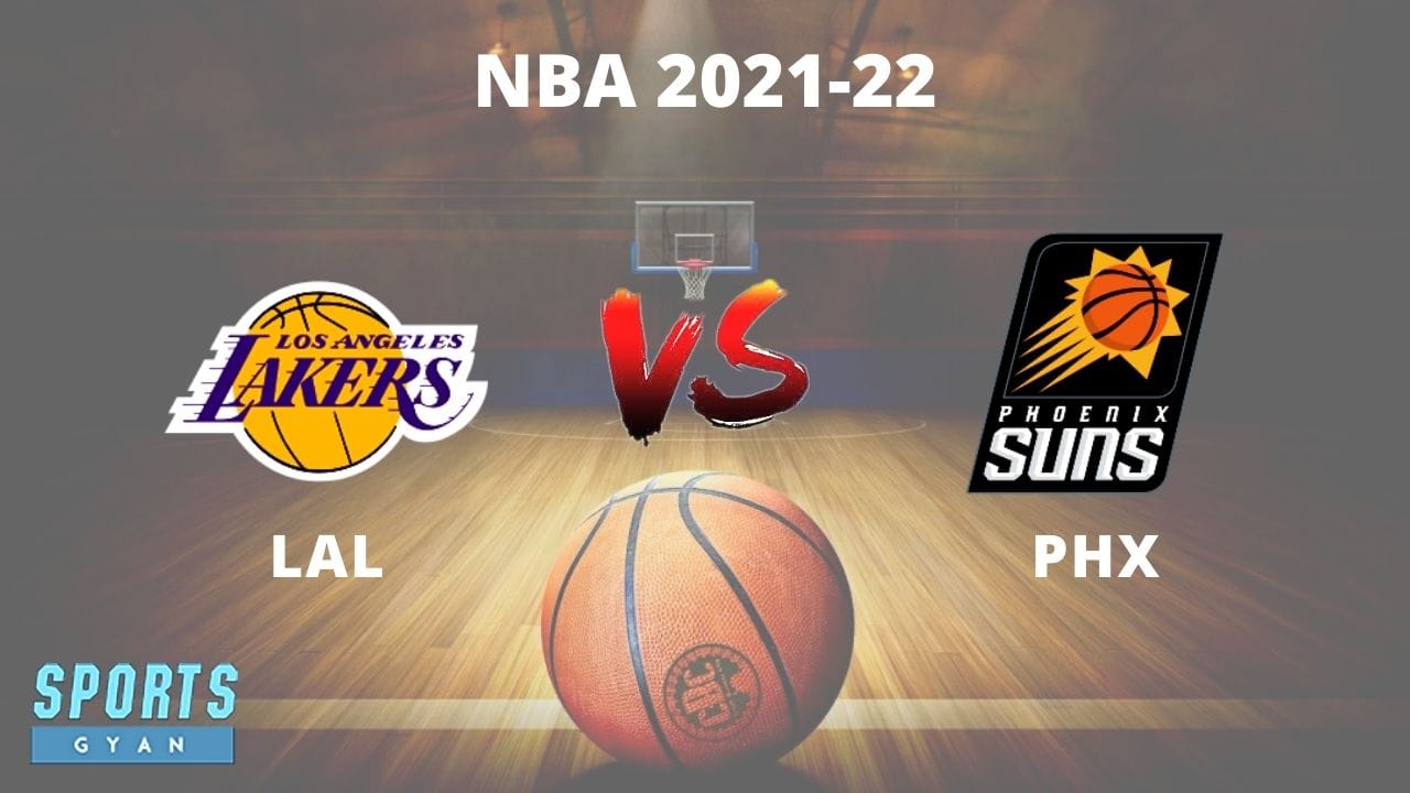 LAL vs PHX Dream11 Prediction Match Preview, Match Details, Probable XI, Player Stats