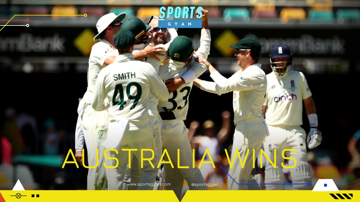 AUSTRALIA CLINCH THE FIRST TEST AT THE GABBA