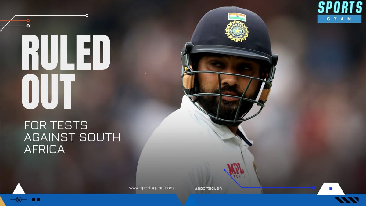 Rohit Sharma ruled out of South Africa Series