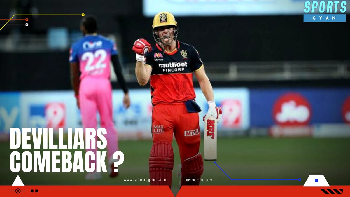 AB Devilliers to be comeback in RCB