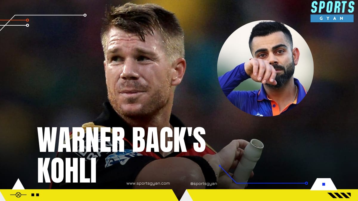 David Warner Defends Virat Kohli