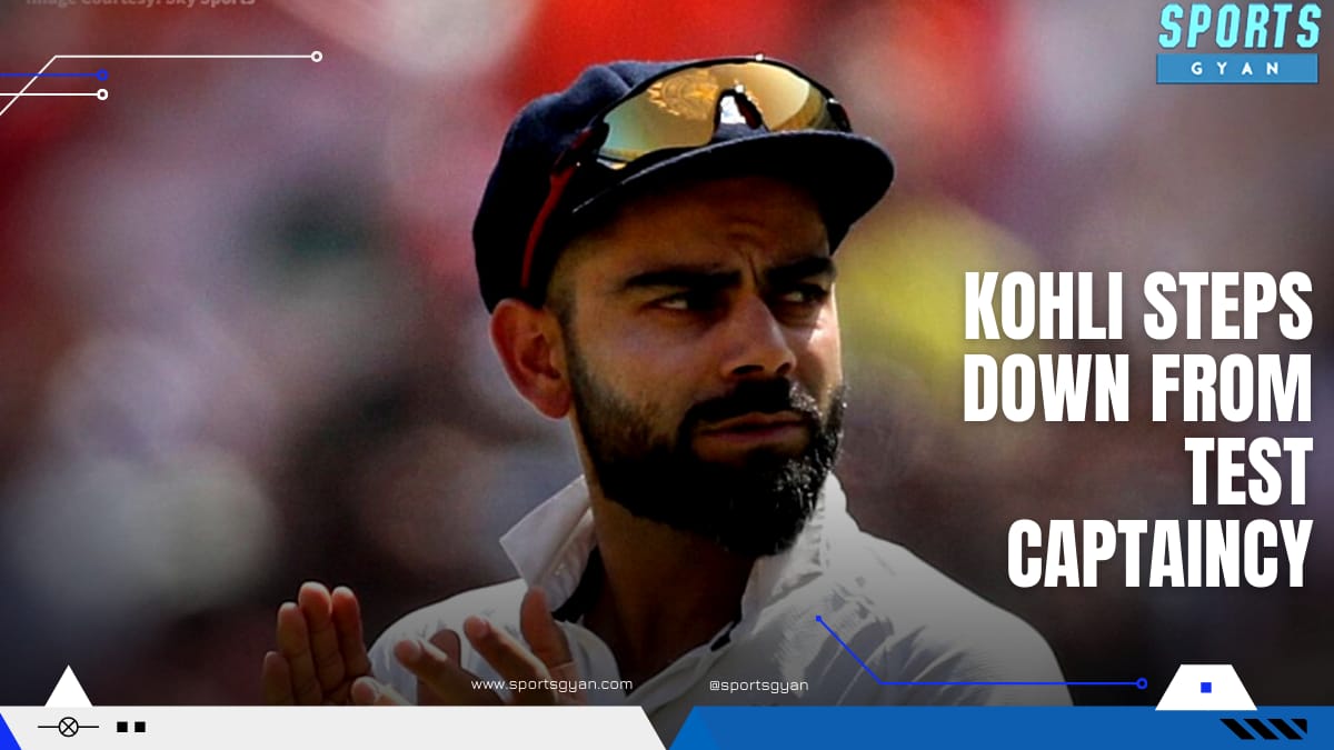 Virat Kohli Steps Down as Test Capitan