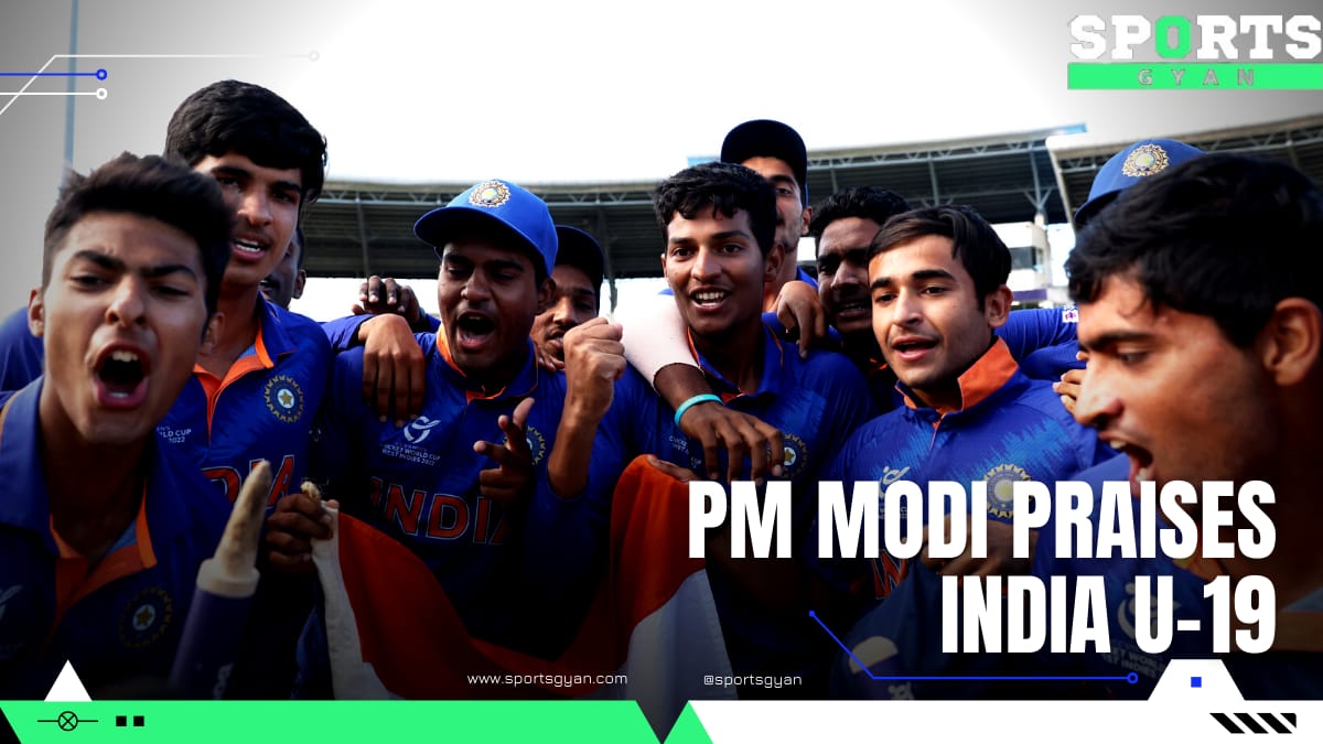 PM Modi praises India U-19
