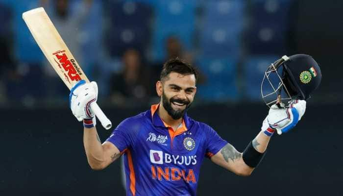 Virat Kohli is getting prepared for the upcoming match against Australia: Watch the clip.